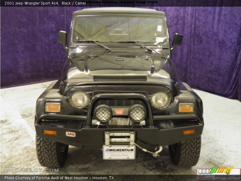 Black / Camel 2001 Jeep Wrangler Sport 4x4