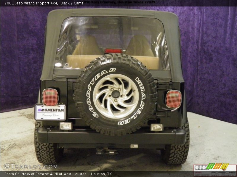 Black / Camel 2001 Jeep Wrangler Sport 4x4