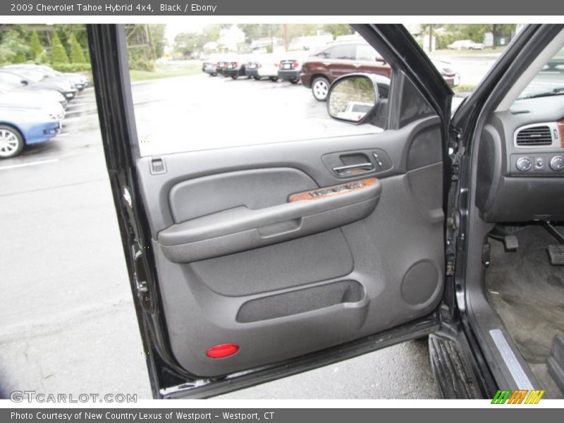 Black / Ebony 2009 Chevrolet Tahoe Hybrid 4x4