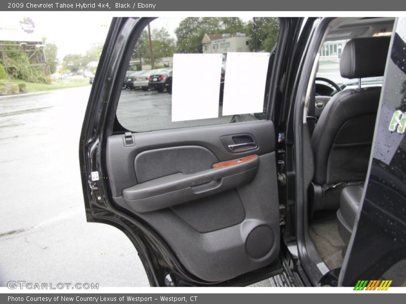 Black / Ebony 2009 Chevrolet Tahoe Hybrid 4x4