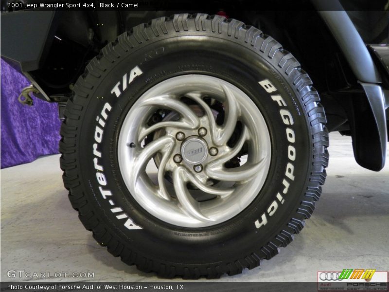 Black / Camel 2001 Jeep Wrangler Sport 4x4
