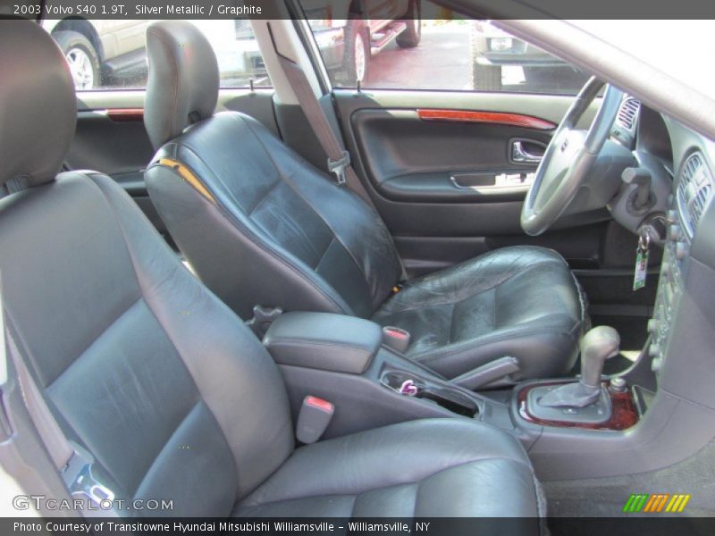 Silver Metallic / Graphite 2003 Volvo S40 1.9T