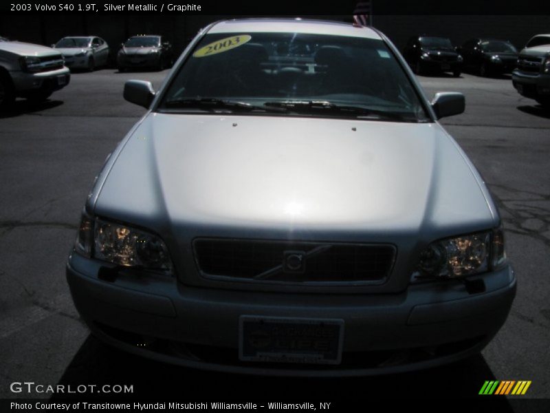 Silver Metallic / Graphite 2003 Volvo S40 1.9T