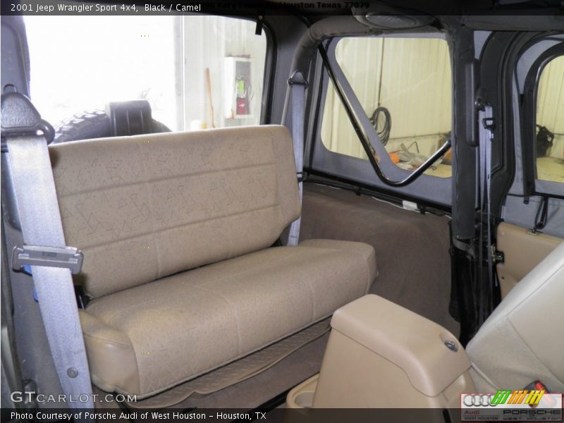 Black / Camel 2001 Jeep Wrangler Sport 4x4
