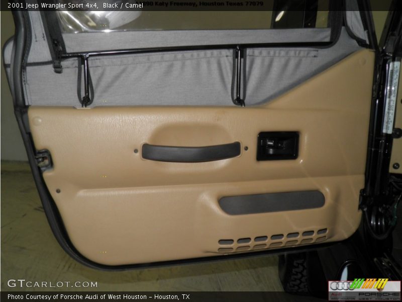 Black / Camel 2001 Jeep Wrangler Sport 4x4