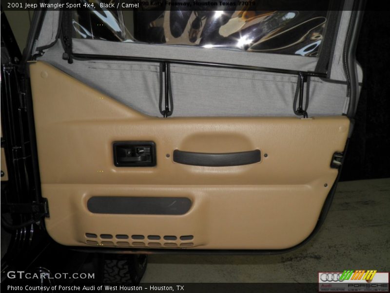 Black / Camel 2001 Jeep Wrangler Sport 4x4