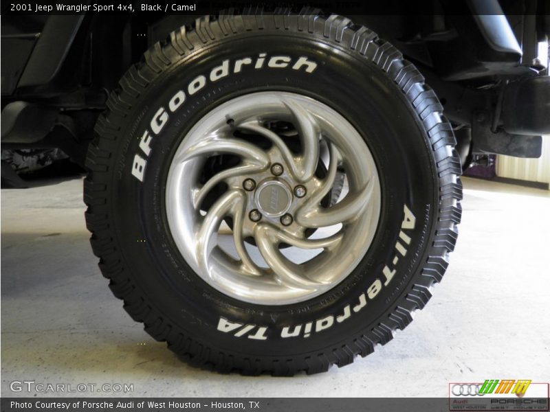 Black / Camel 2001 Jeep Wrangler Sport 4x4