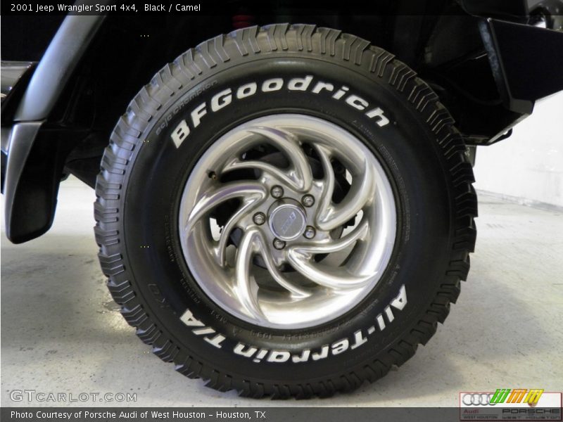 Black / Camel 2001 Jeep Wrangler Sport 4x4