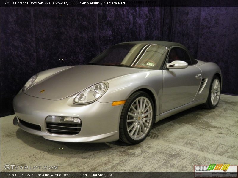 GT Silver Metallic / Carrera Red 2008 Porsche Boxster RS 60 Spyder