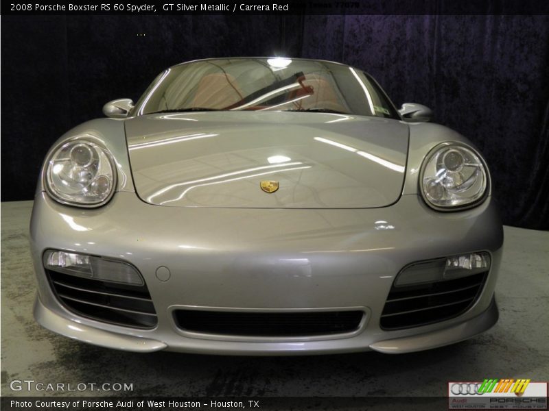 GT Silver Metallic / Carrera Red 2008 Porsche Boxster RS 60 Spyder
