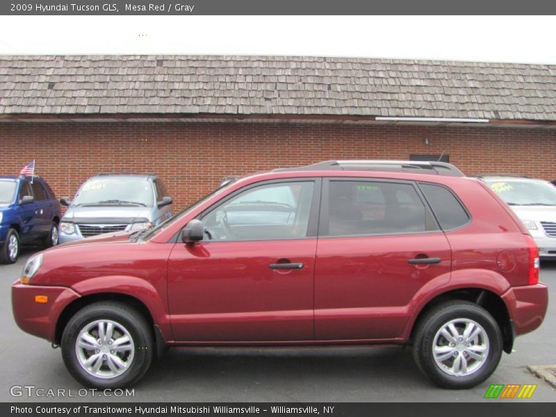  2009 Tucson GLS Mesa Red