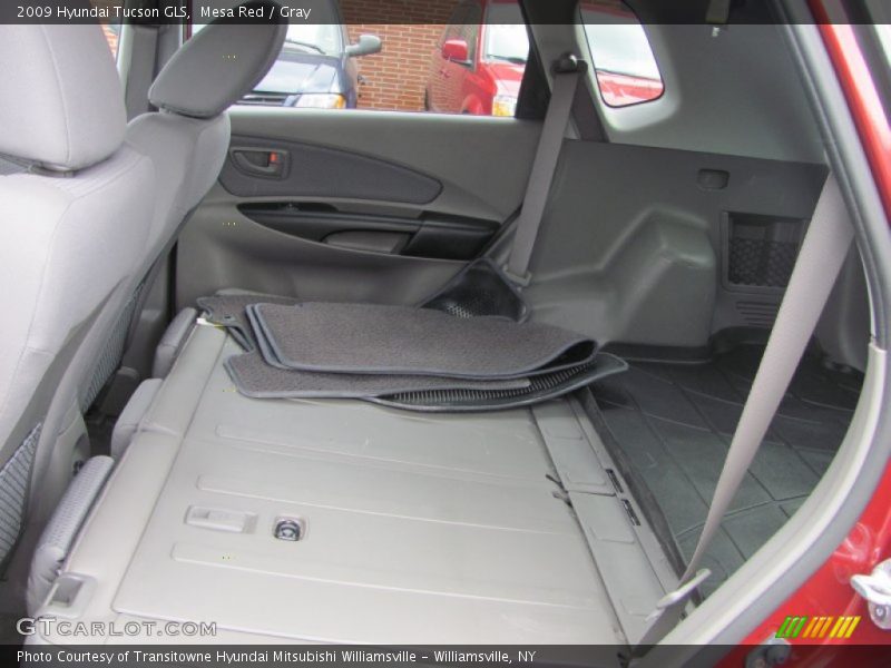 Mesa Red / Gray 2009 Hyundai Tucson GLS