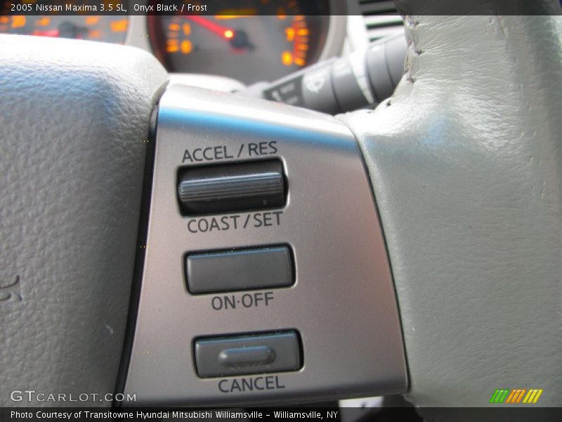 Onyx Black / Frost 2005 Nissan Maxima 3.5 SL