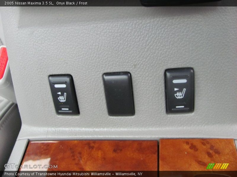 Onyx Black / Frost 2005 Nissan Maxima 3.5 SL