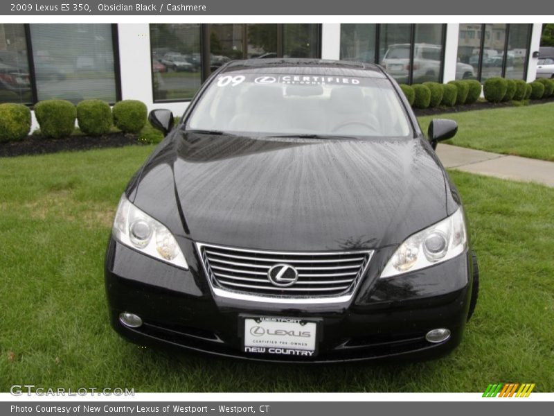 Obsidian Black / Cashmere 2009 Lexus ES 350