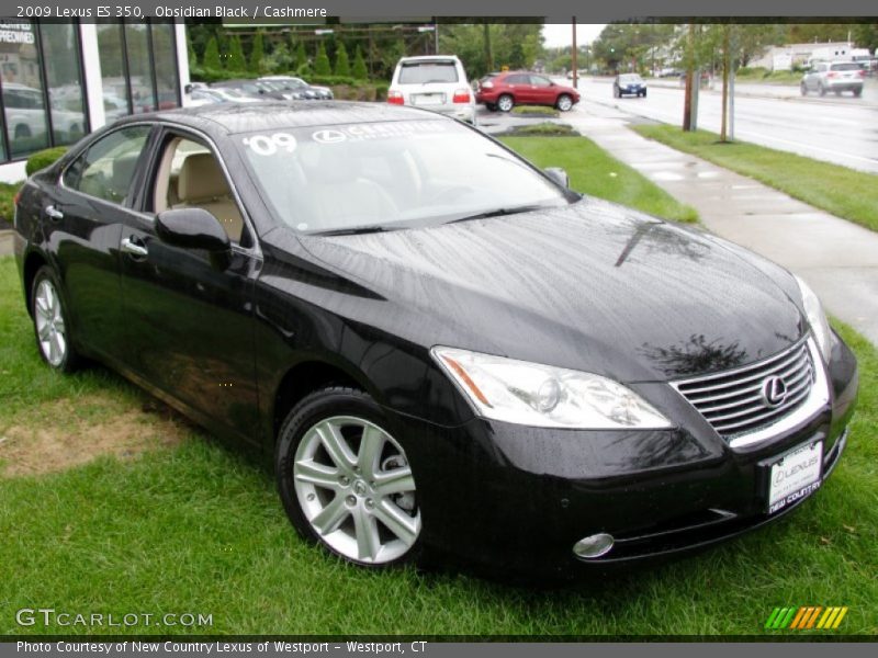 Obsidian Black / Cashmere 2009 Lexus ES 350