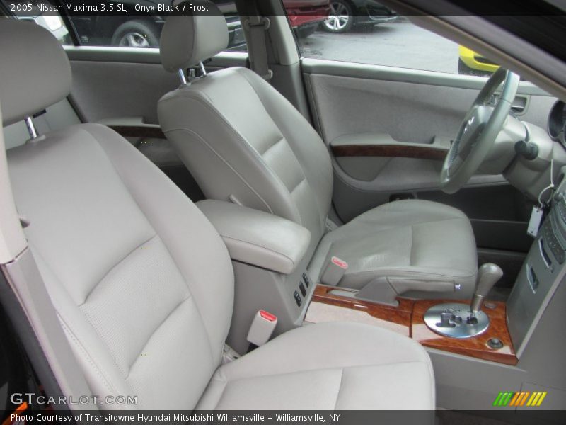 Onyx Black / Frost 2005 Nissan Maxima 3.5 SL