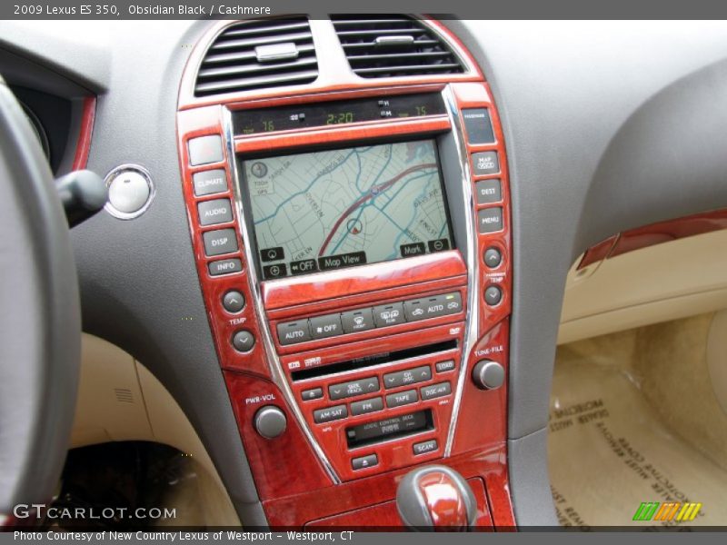 Obsidian Black / Cashmere 2009 Lexus ES 350