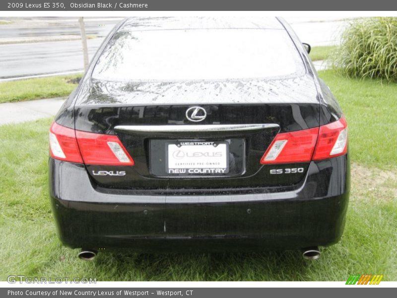 Obsidian Black / Cashmere 2009 Lexus ES 350