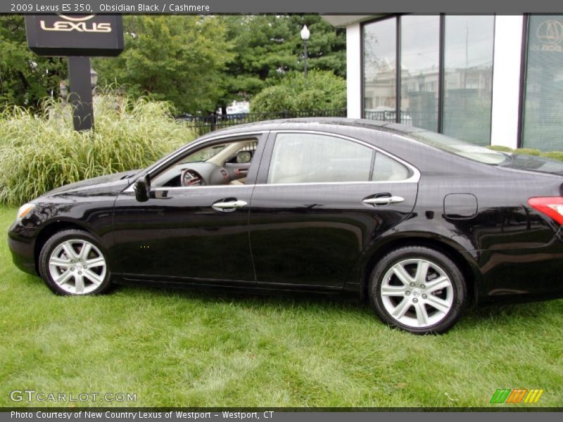 Obsidian Black / Cashmere 2009 Lexus ES 350
