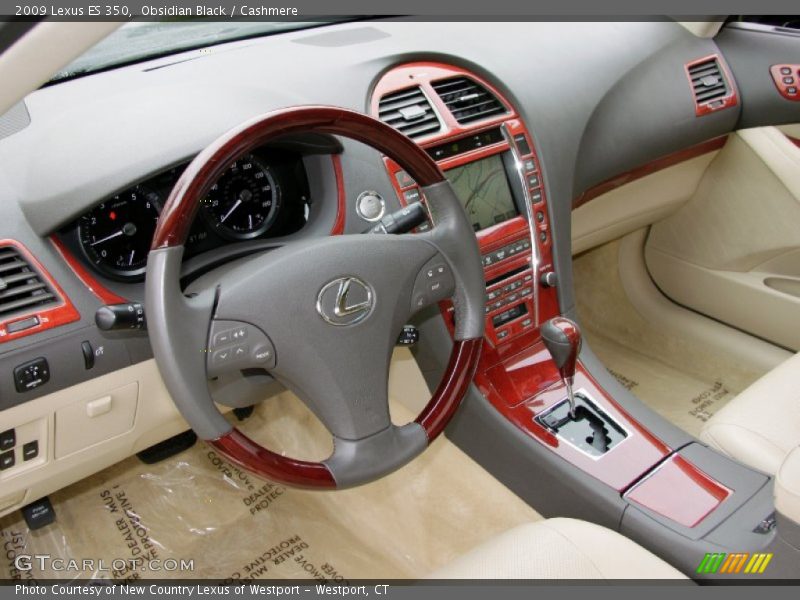 Obsidian Black / Cashmere 2009 Lexus ES 350