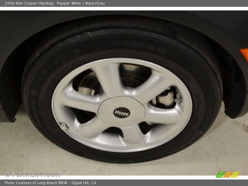 Pepper White / Black/Grey 2009 Mini Cooper Hardtop