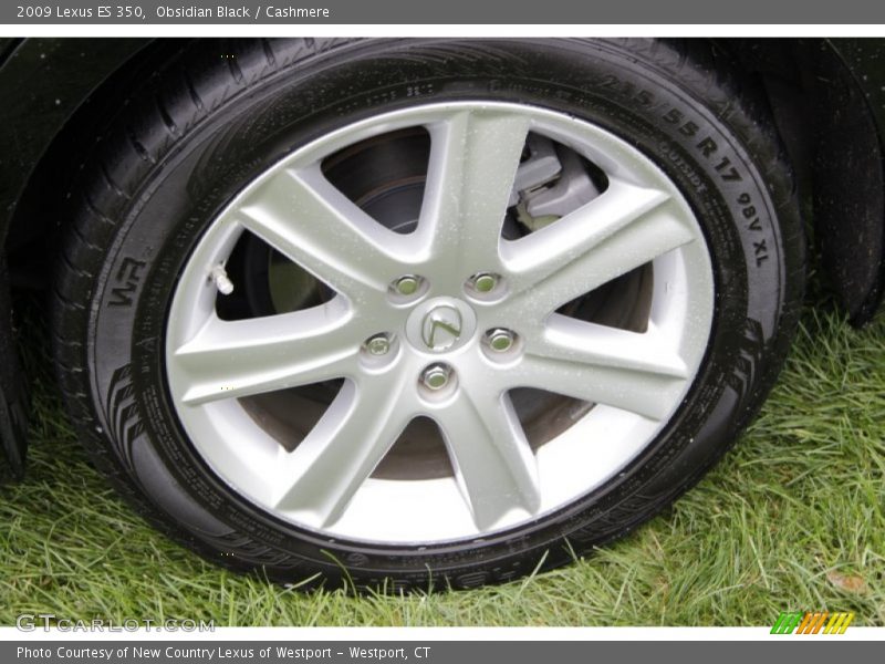 Obsidian Black / Cashmere 2009 Lexus ES 350