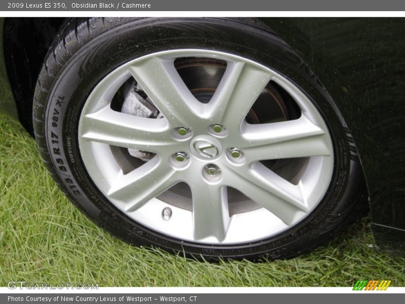 Obsidian Black / Cashmere 2009 Lexus ES 350