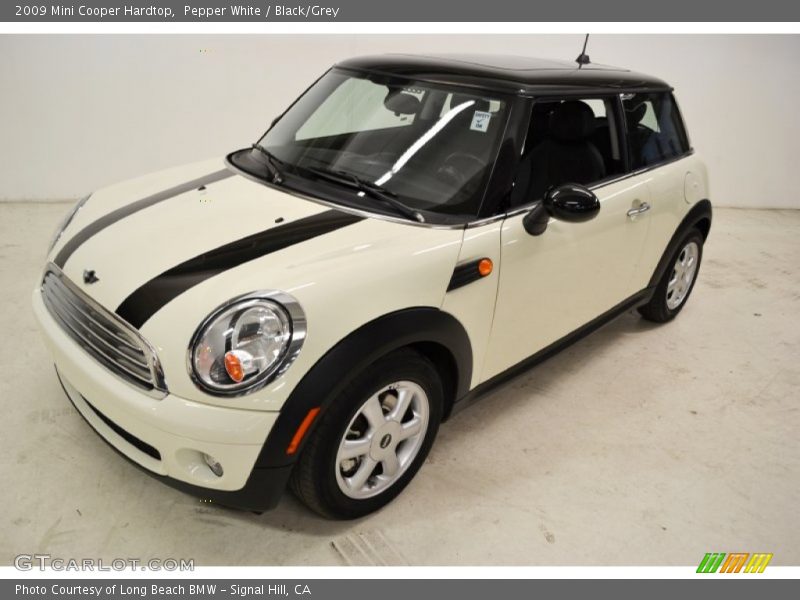 Pepper White / Black/Grey 2009 Mini Cooper Hardtop