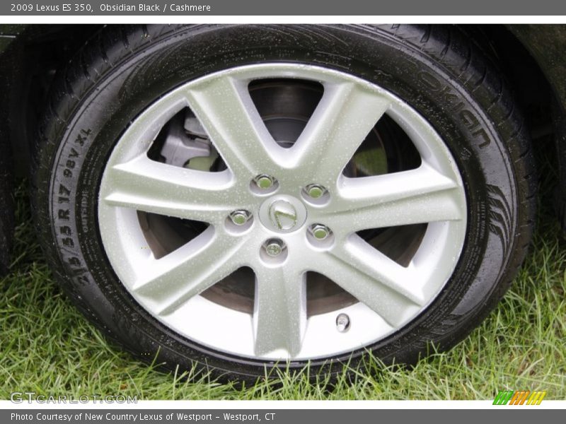 Obsidian Black / Cashmere 2009 Lexus ES 350