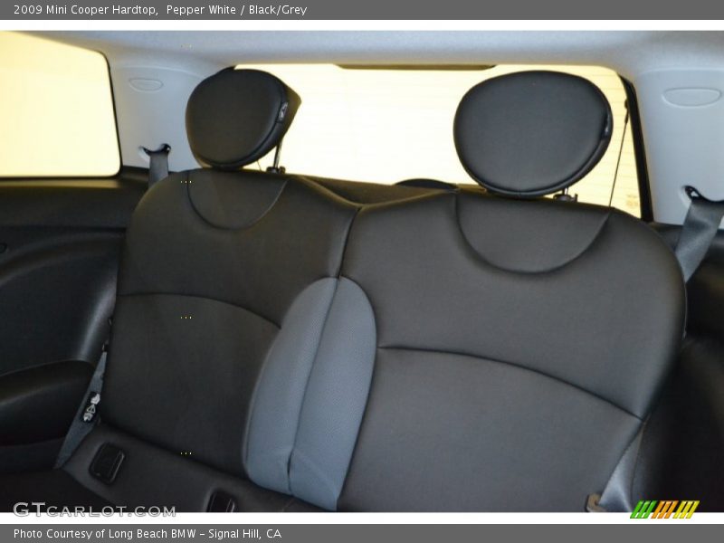 Pepper White / Black/Grey 2009 Mini Cooper Hardtop