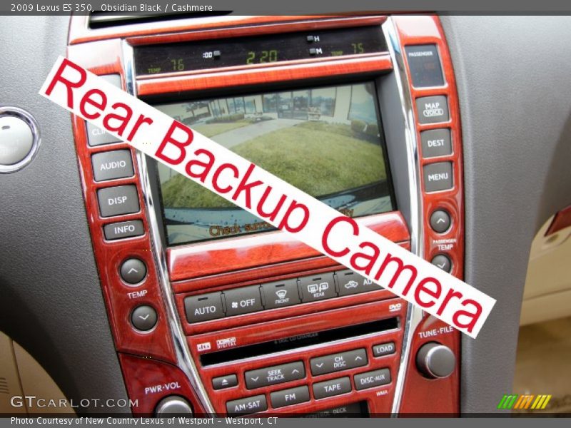 Obsidian Black / Cashmere 2009 Lexus ES 350