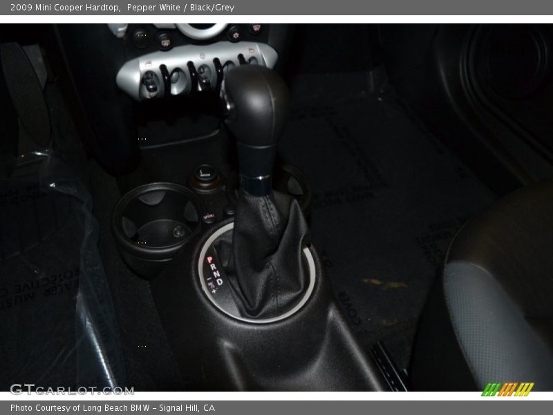 Pepper White / Black/Grey 2009 Mini Cooper Hardtop