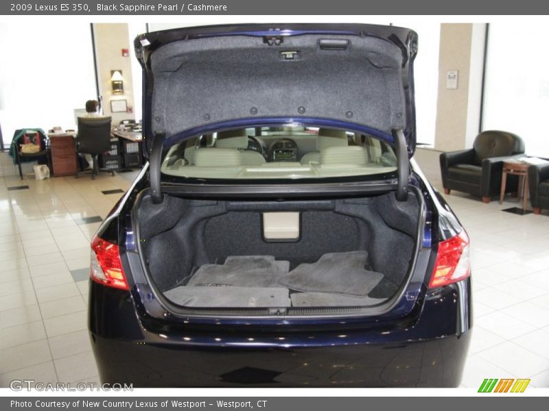 Black Sapphire Pearl / Cashmere 2009 Lexus ES 350