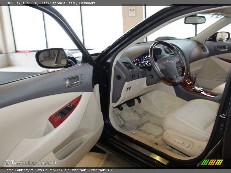 Black Sapphire Pearl / Cashmere 2009 Lexus ES 350