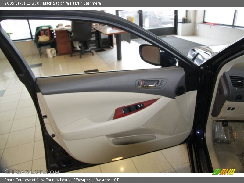 Black Sapphire Pearl / Cashmere 2009 Lexus ES 350