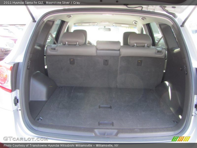 Moonstone Silver / Gray 2011 Hyundai Santa Fe GLS