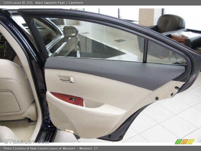 Black Sapphire Pearl / Cashmere 2009 Lexus ES 350
