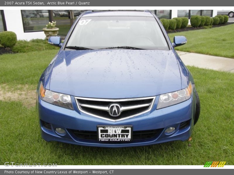 Arctic Blue Pearl / Quartz 2007 Acura TSX Sedan