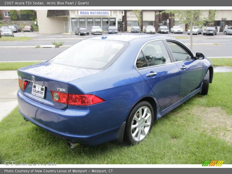 Arctic Blue Pearl / Quartz 2007 Acura TSX Sedan