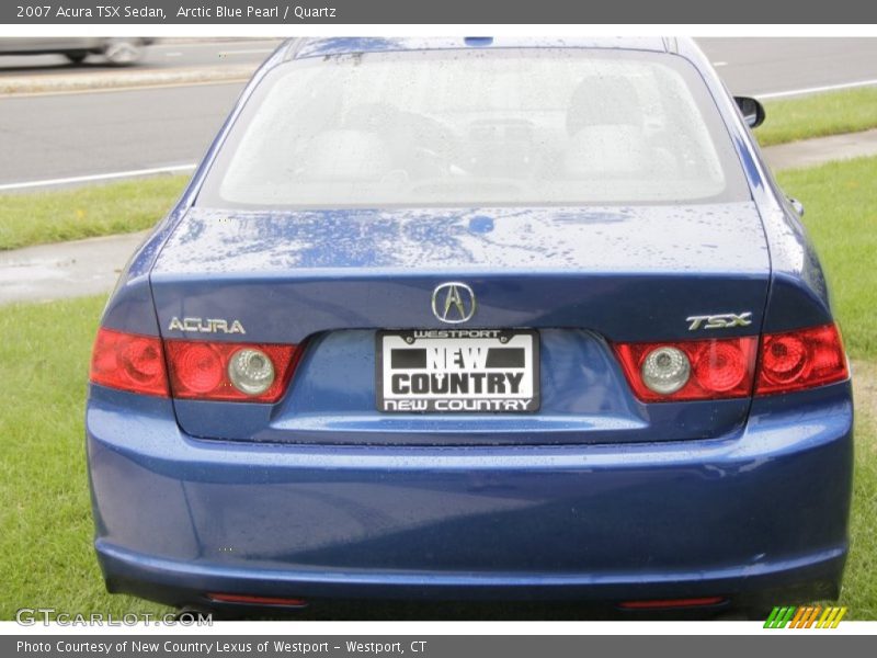 Arctic Blue Pearl / Quartz 2007 Acura TSX Sedan