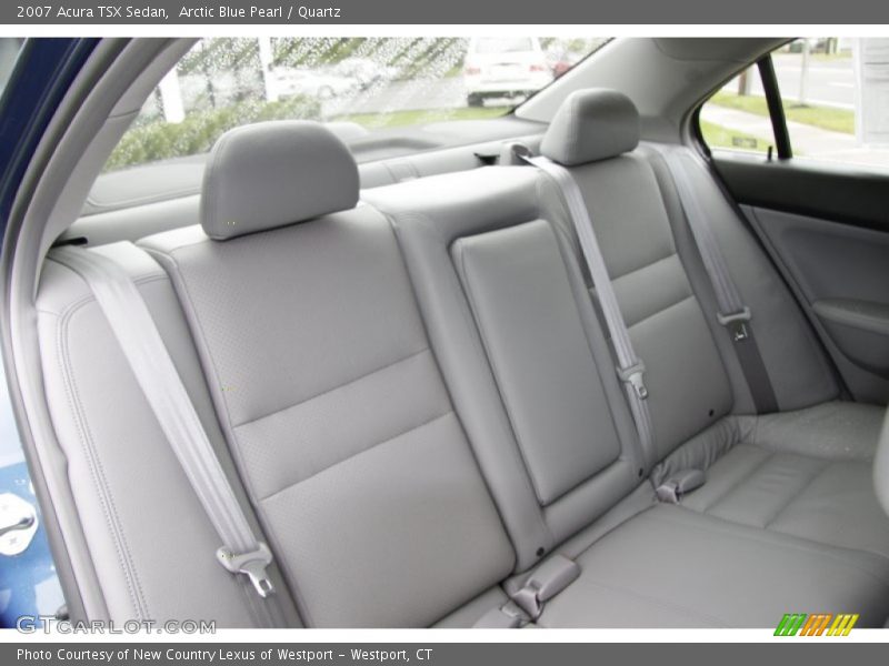 Arctic Blue Pearl / Quartz 2007 Acura TSX Sedan
