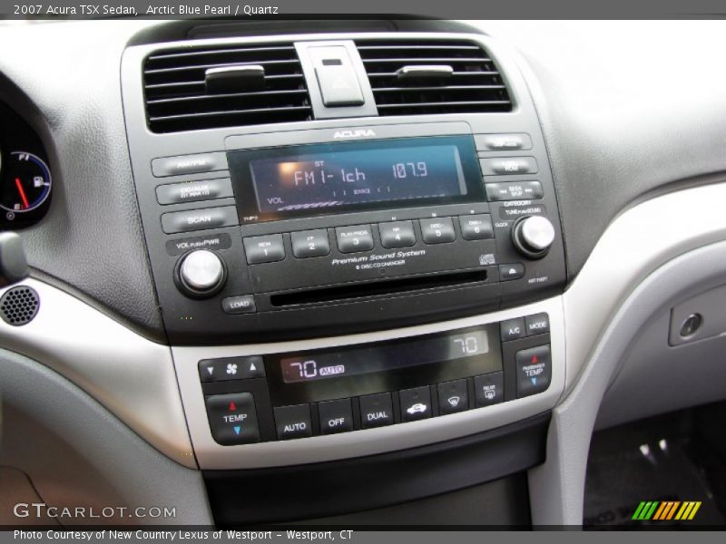 Arctic Blue Pearl / Quartz 2007 Acura TSX Sedan