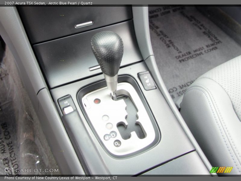 Arctic Blue Pearl / Quartz 2007 Acura TSX Sedan