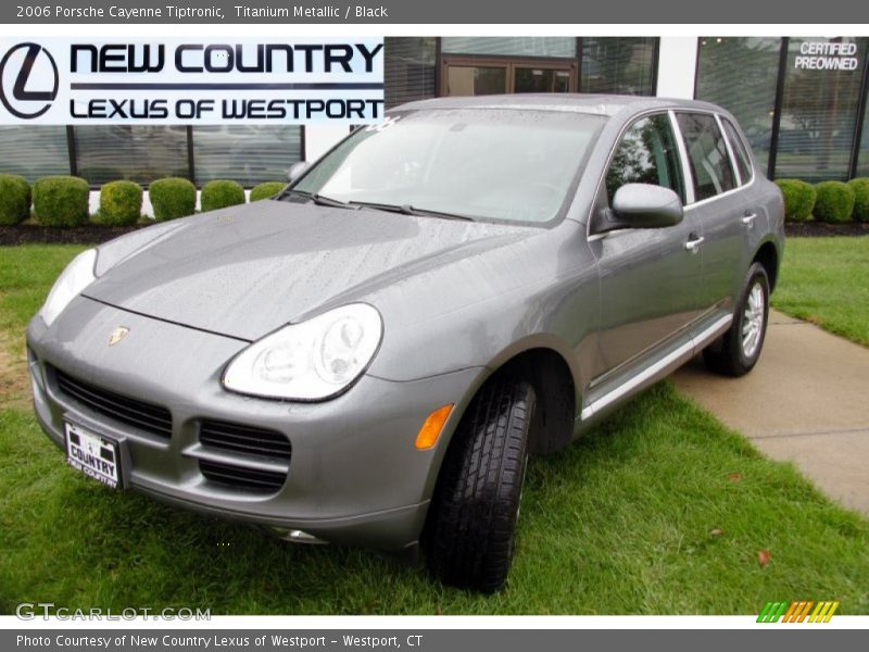 Titanium Metallic / Black 2006 Porsche Cayenne Tiptronic
