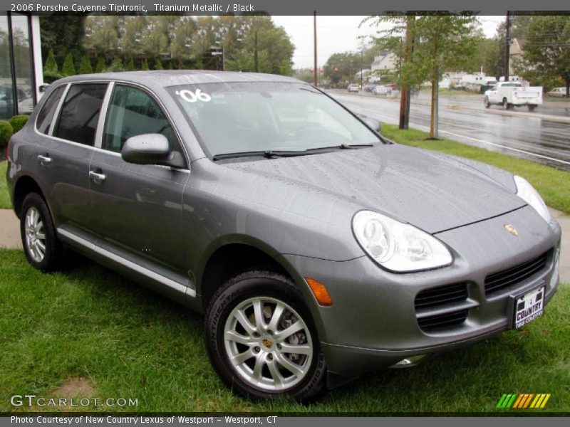 Titanium Metallic / Black 2006 Porsche Cayenne Tiptronic