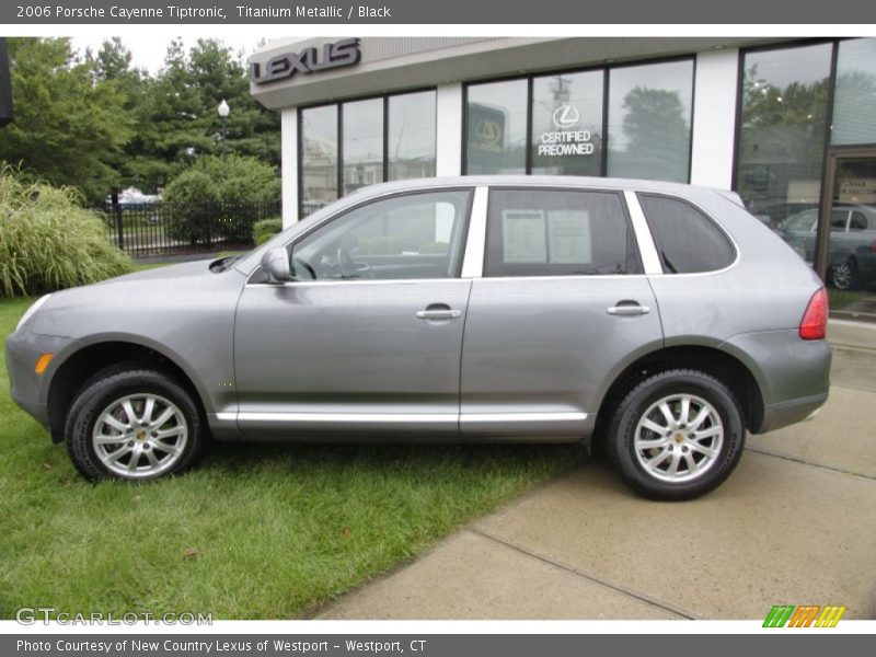 Titanium Metallic / Black 2006 Porsche Cayenne Tiptronic