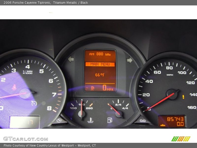 Titanium Metallic / Black 2006 Porsche Cayenne Tiptronic