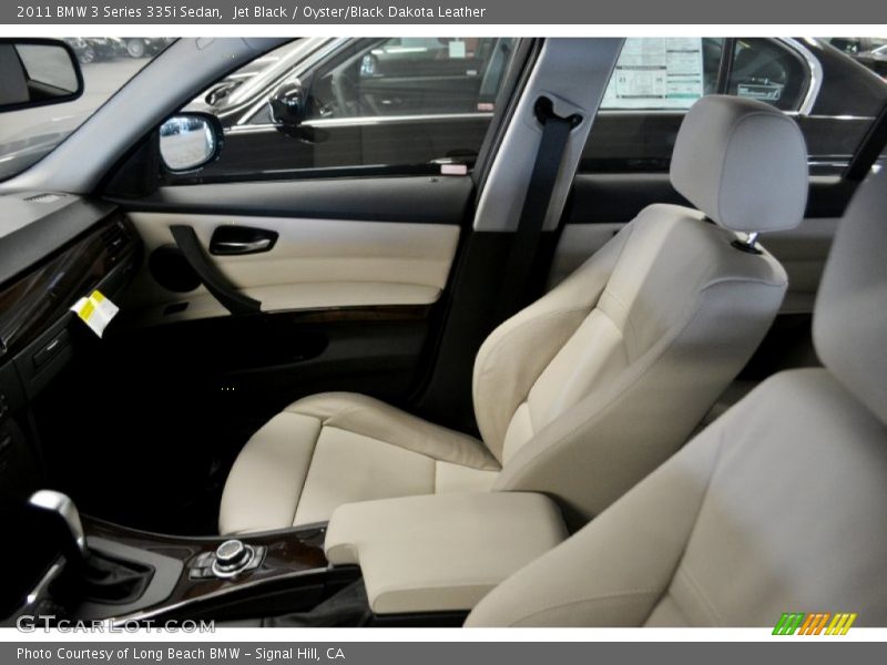 Jet Black / Oyster/Black Dakota Leather 2011 BMW 3 Series 335i Sedan