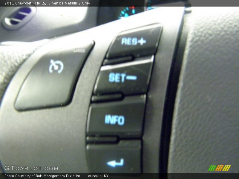 Silver Ice Metallic / Gray 2011 Chevrolet HHR LS